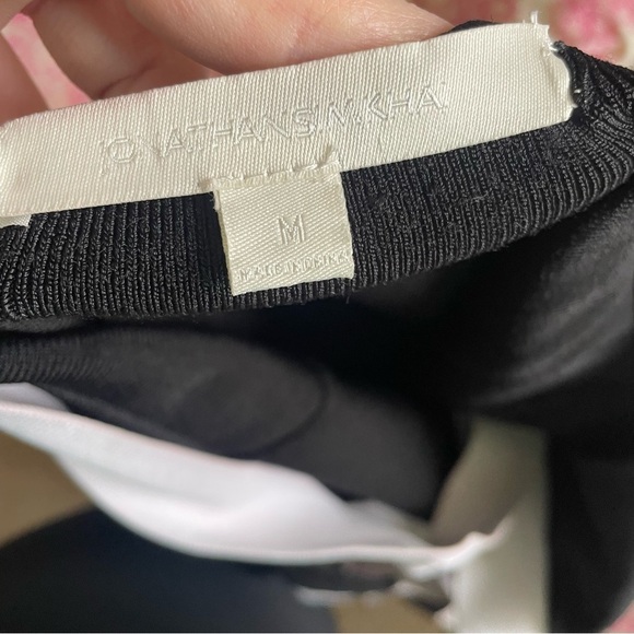 Jonathan Simkhai Knit Fluted Bodycon Midi Dress - Picture 5 of 11